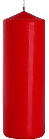 Candela cilindrica 80x250 mm, rossa