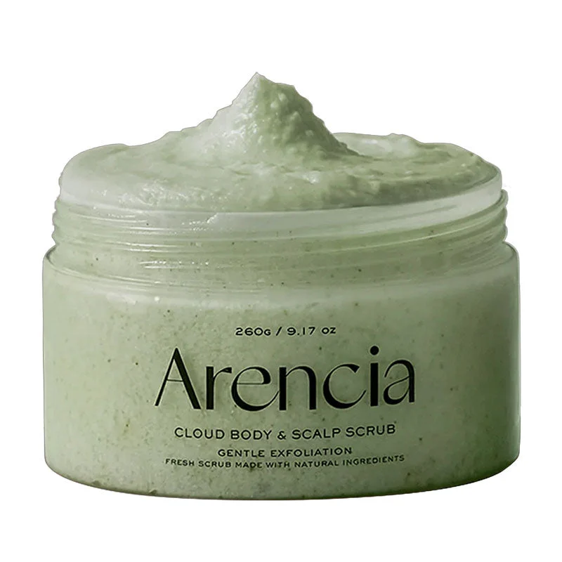 Fresh Cloud Body & Scalp Scrub French Mint & Lily 260g (Scatola danneggiata)