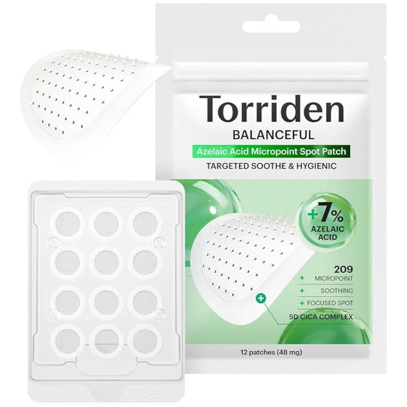 Patch riequilibranti a micropunti con acido azelaico (12 patch)