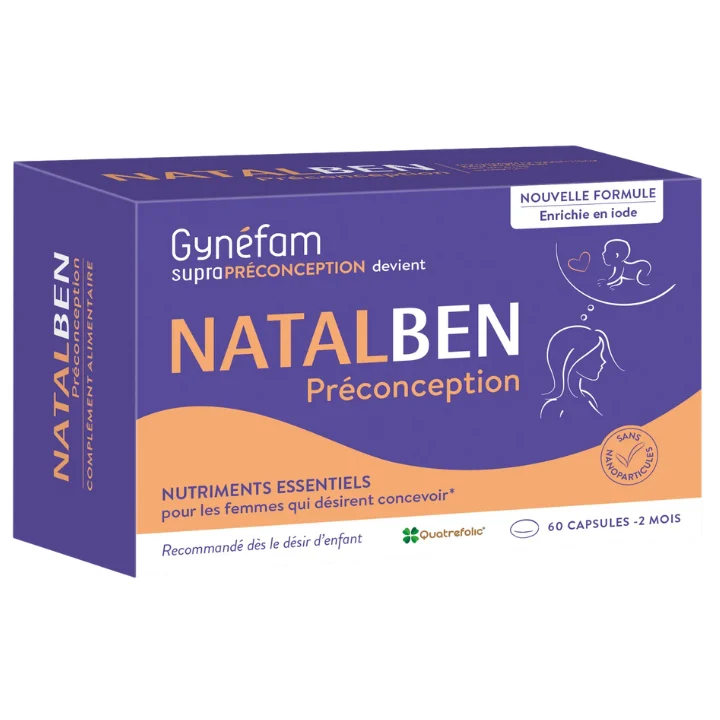 Effik Gynéfam Natalben Pre-progettazione 60 capsule