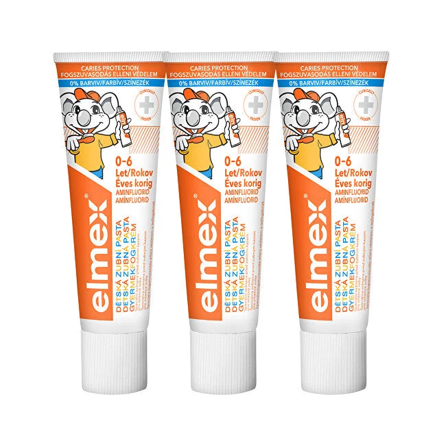 Elmex Dentifricio Per Bambini Kids Trio 3 X 50 Ml