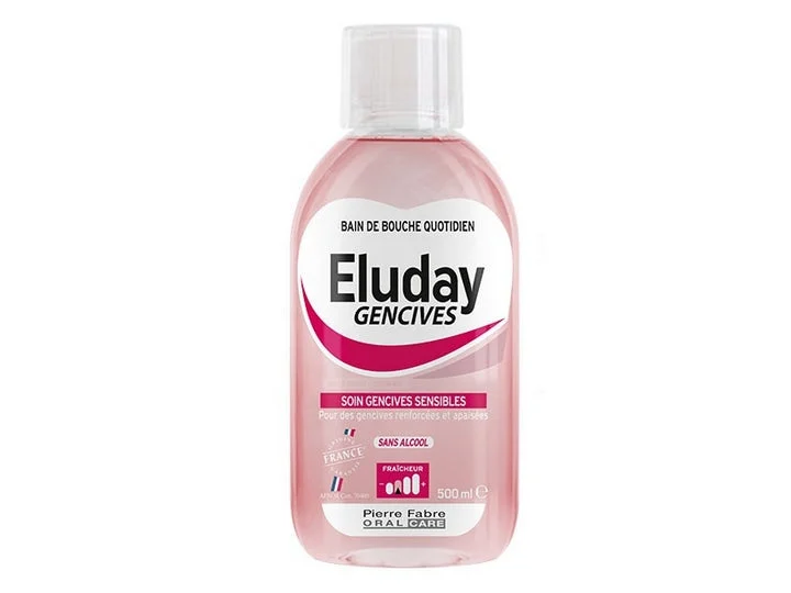 Eluday Gums - Cura delle gengive sensibili - Collutorio quotidiano 500 ml