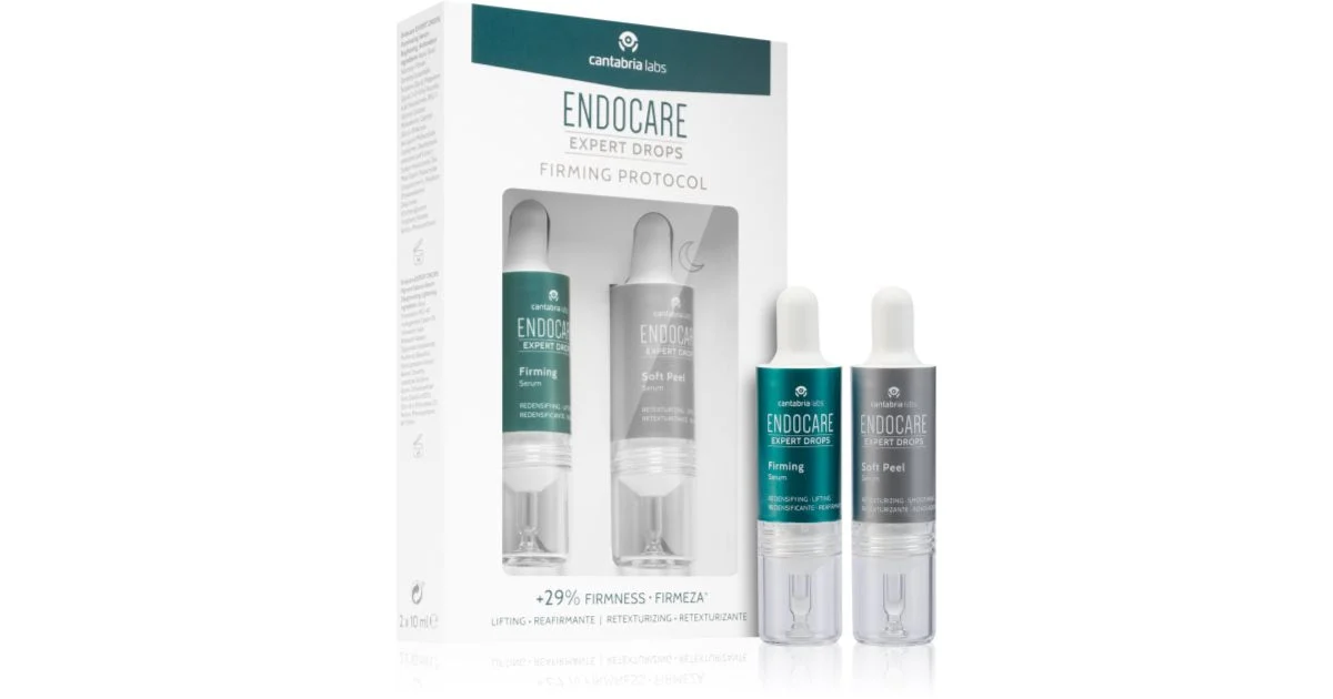 Endocare Expert Drops siero lisciante per rassodare la pelle 2x10 ml