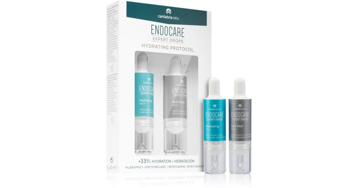 Endocare Expert Gocce Siero Riempitivo Per Un'Idratazione Intensa Della Pelle 2X10 Ml
