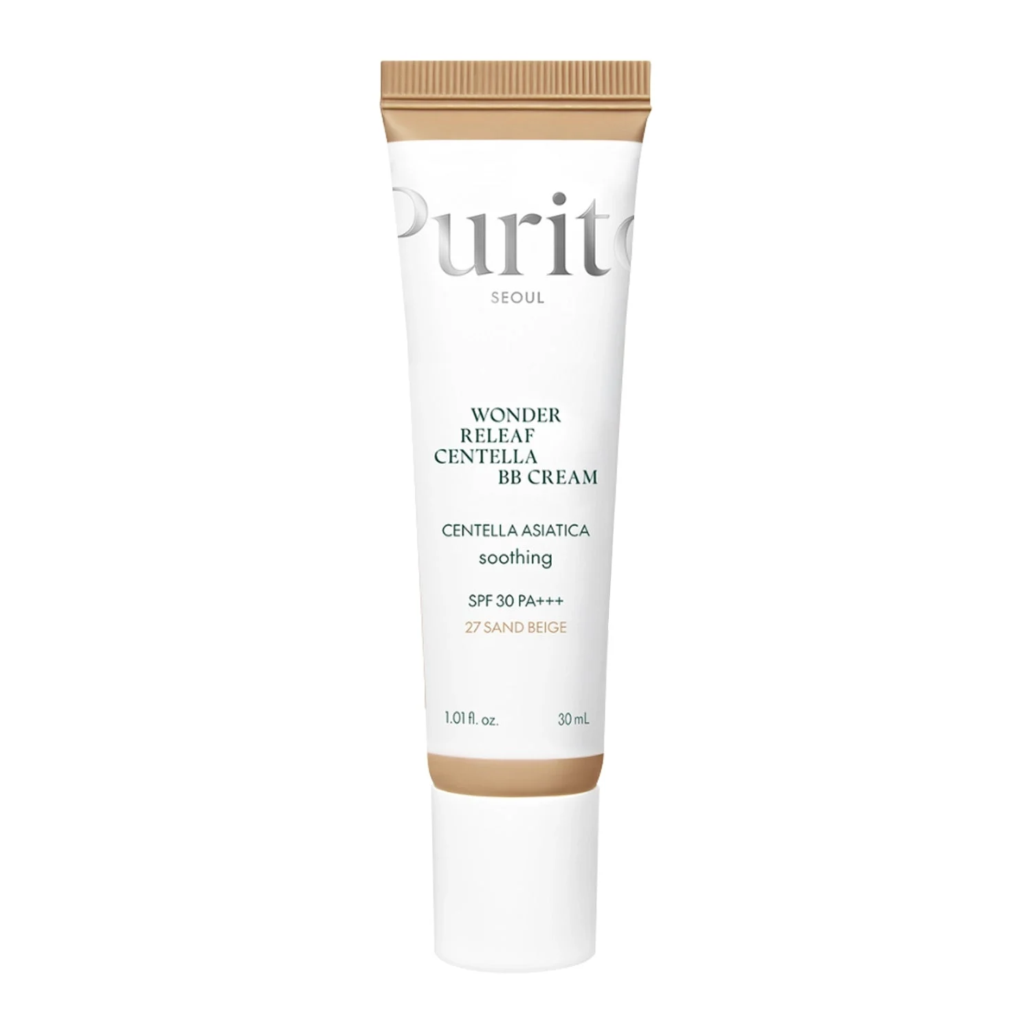 Purito Seoul Wonder Releaf Centella BB Cream SPF30 PA+++ 27 Sand Beige 30ml