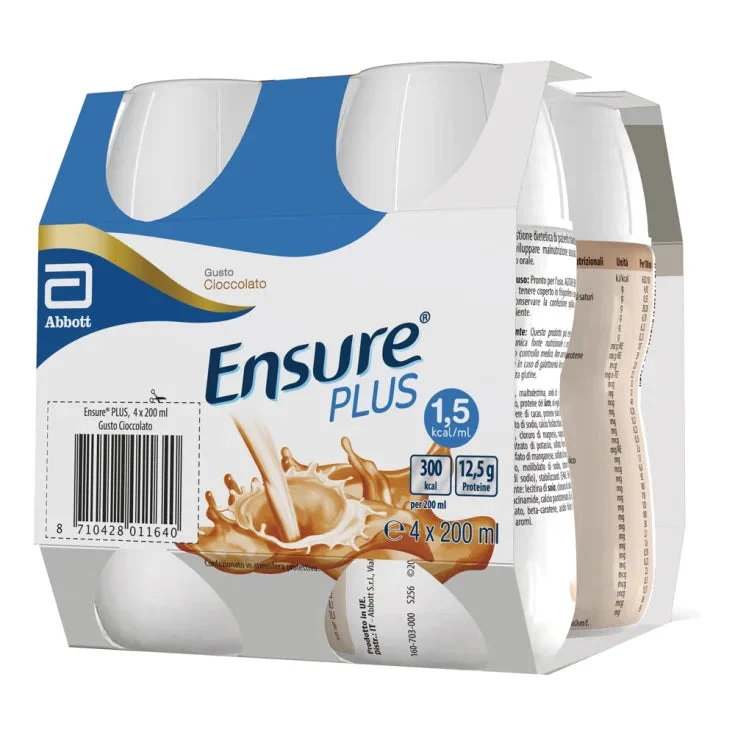 Abbott srl Ensure Plus Cioccolato Abbott 4X200Ml