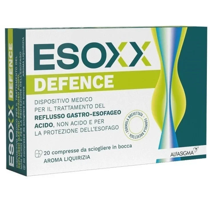 Alfasigma spa ESOXX DEFENCE 20 Compresse Masticabili