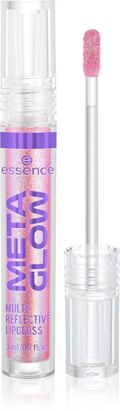 Essence Meta Glow Multi-Reflective Lucidalabbra Effetto Olografico Colore 03 Pink Vision 3 Ml