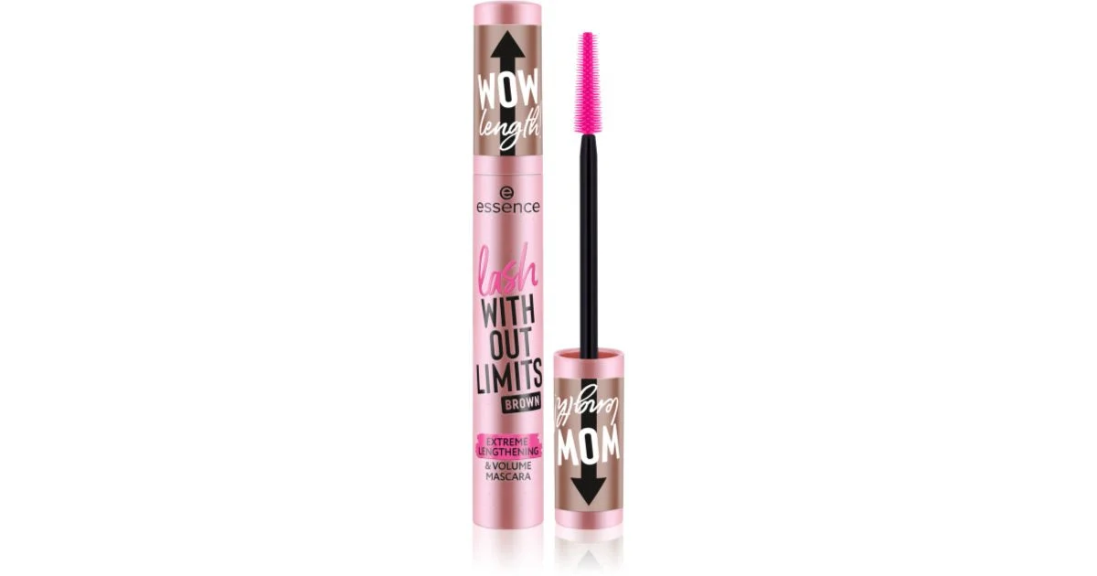 Essence Without Limits Mascara Volumizzante E Allungante Colore 02 Brown 13 Ml
