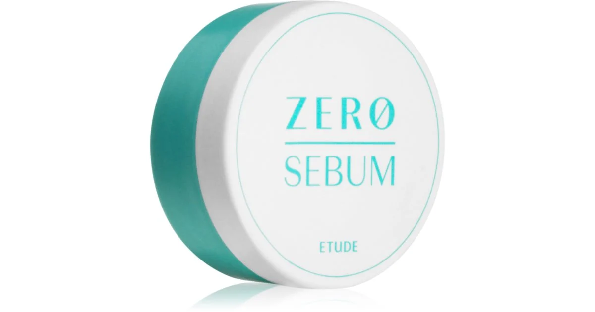 Etude Polvere Essiccante Zero Sebo Cipria Opacizzante Invisibile 4 G