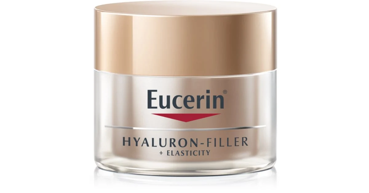 Eucerin Hyaluron-Filler + Elasticità Crema Nutriente Intensa Notte Per Pelli Mature 50 Ml