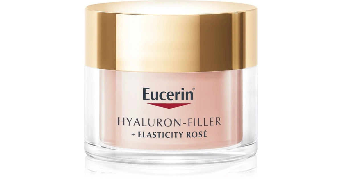 Eucerin Hyaluron-Filler + Elasticity Rosé Trattamento Giorno Per Rallentare I Segni Di Invecchiamento Spf 30 Rosé 50 Ml