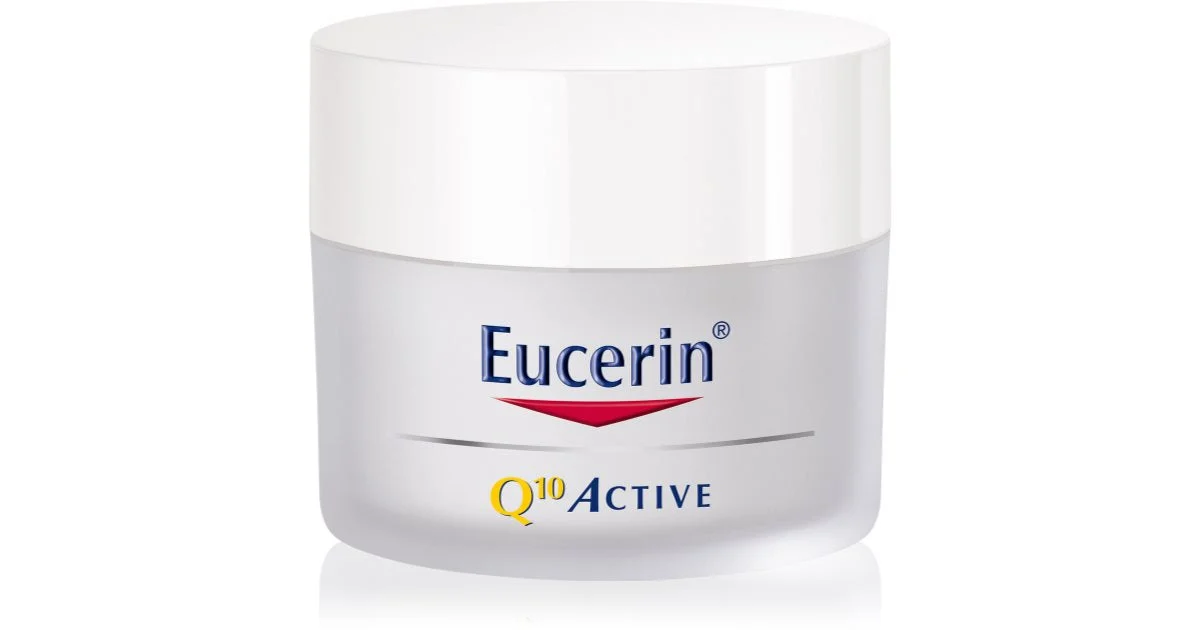 Eucerin Q10 Active (tutti i tipi di pelle sensibile) - Crema Giorno Levigante Anti-Rughe - 50ml
