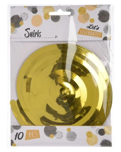 Excellent Houseware Swirls Gold