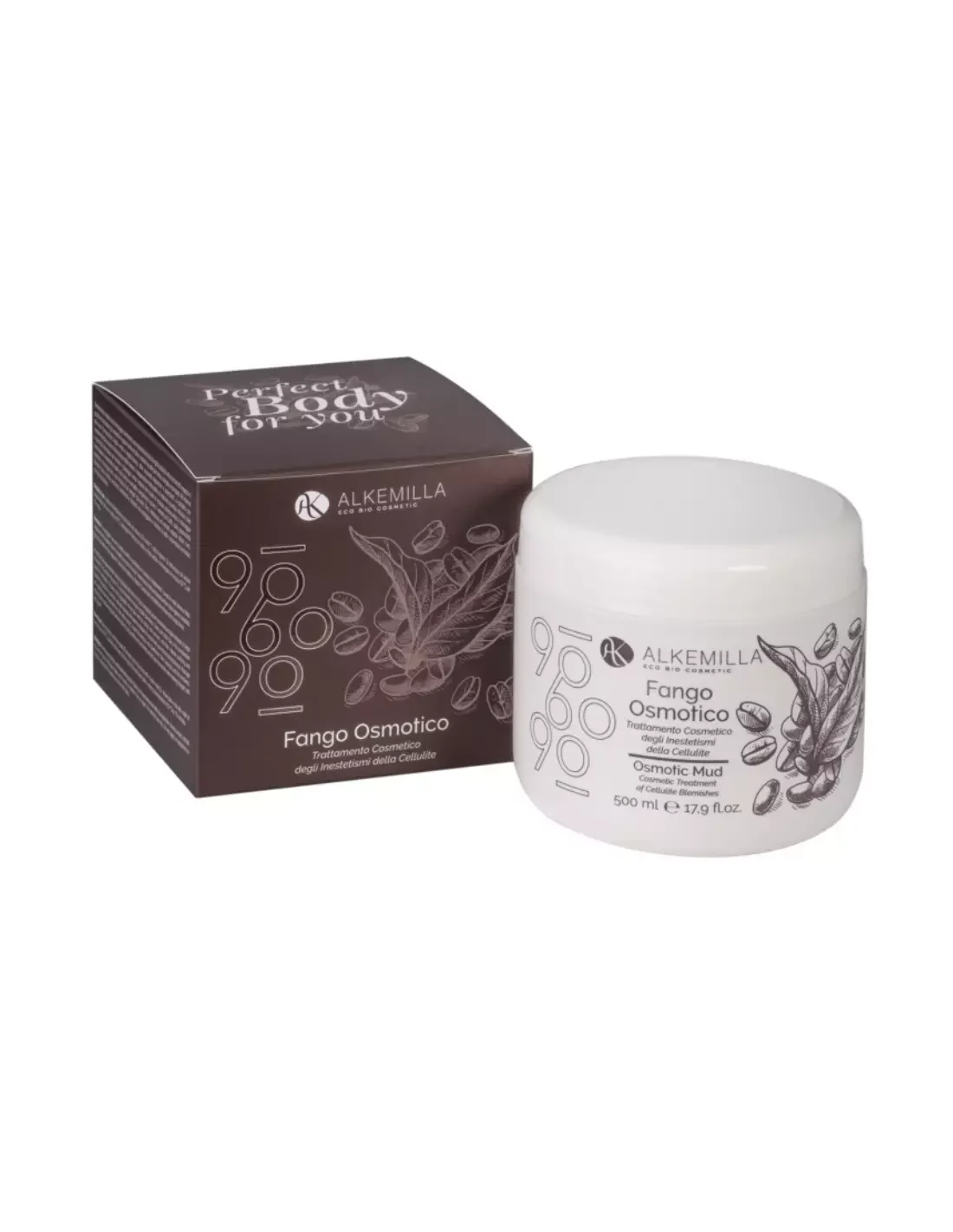 Alkemilla eco bio cosmetic Fango Osmotico, da 500 ml