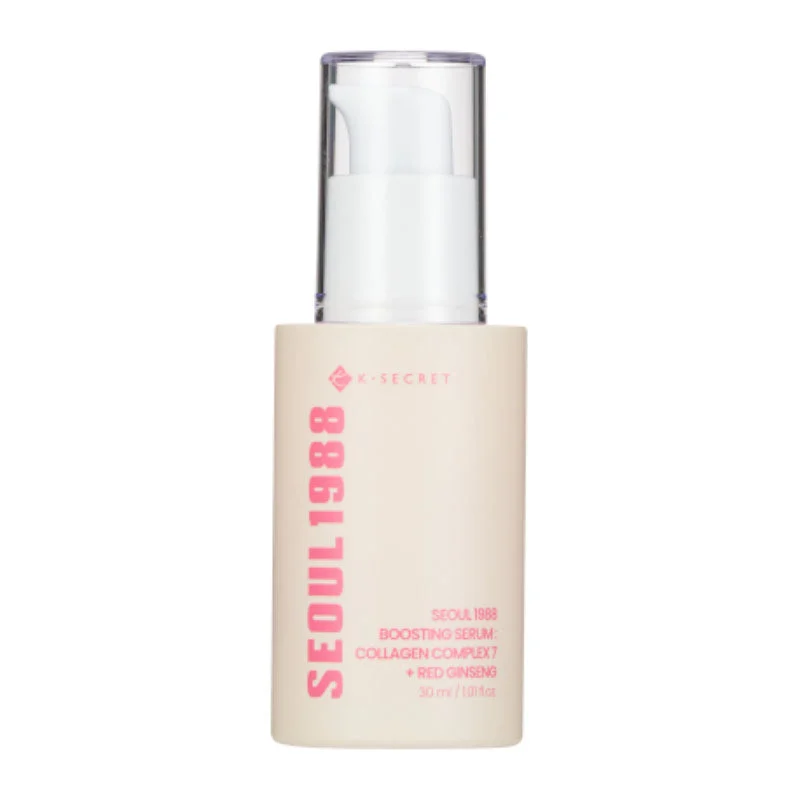 SEOUL 1988 Boosting Serum: Collagen Complex 7 + Ginseng rosso 30 ml