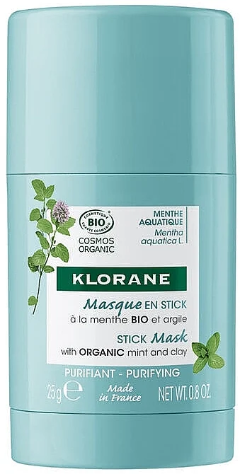 Klorane Aquatic Mint Purifying Stick Mask