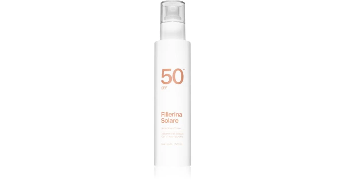 Fillerina Sole Bellezza Corpo Spray Solare Abbronzante Spf 50 200 Ml