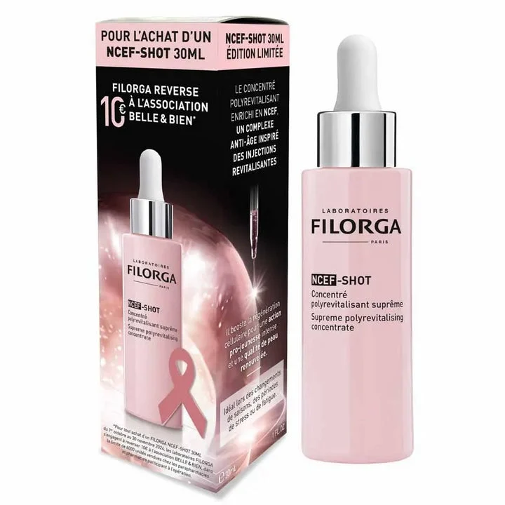 Filorga NCEF-Shot Concentrato Polirevitalizzante Supremo Cura Flash 2x10 giorni 30ml (Edizione Limitata Belle & Bien)