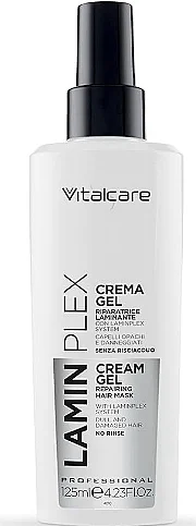 Crema-gel ristrutturante per laminazione capelli