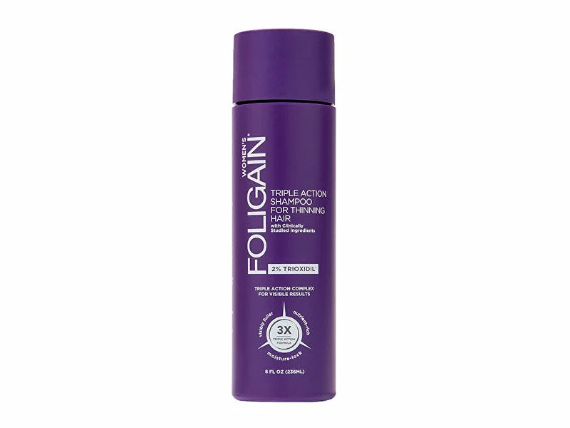 Foligain Shampoo Contro La Caduta Dei Capelli Tripla Azione (Shampoo Donna) 236 Ml