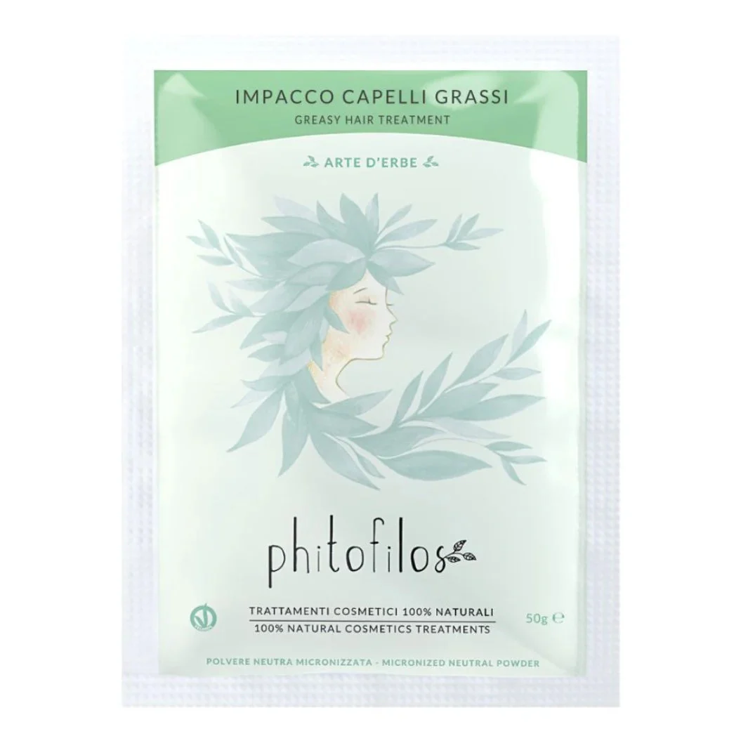 Phitofilos Impacco Capelli Grassi, 50 g