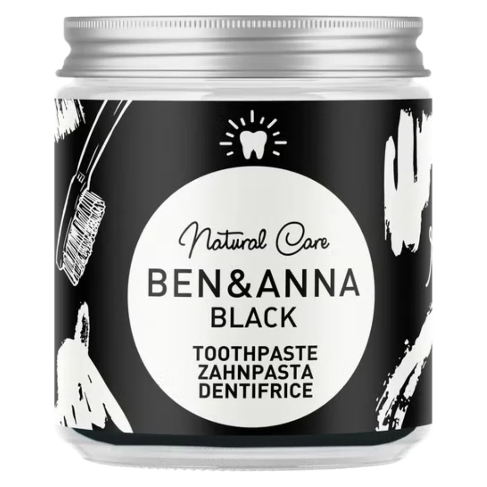 Ben & anna Dentifricio Nero 100 ml