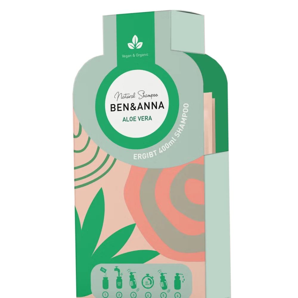 Ben & anna Shampoo Flakes Aloe Vera Aloe vera (40 g)