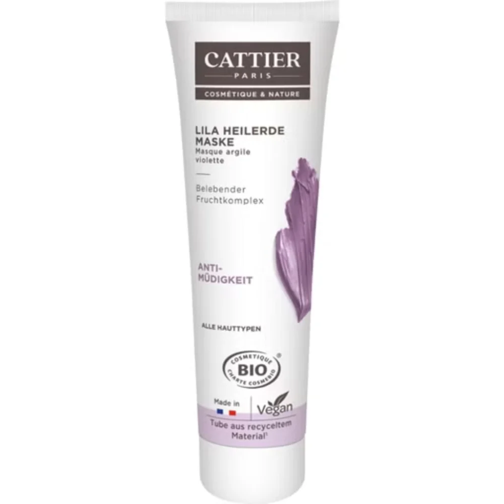 Cattier paris Maschera all'Argilla Viola 100 ml