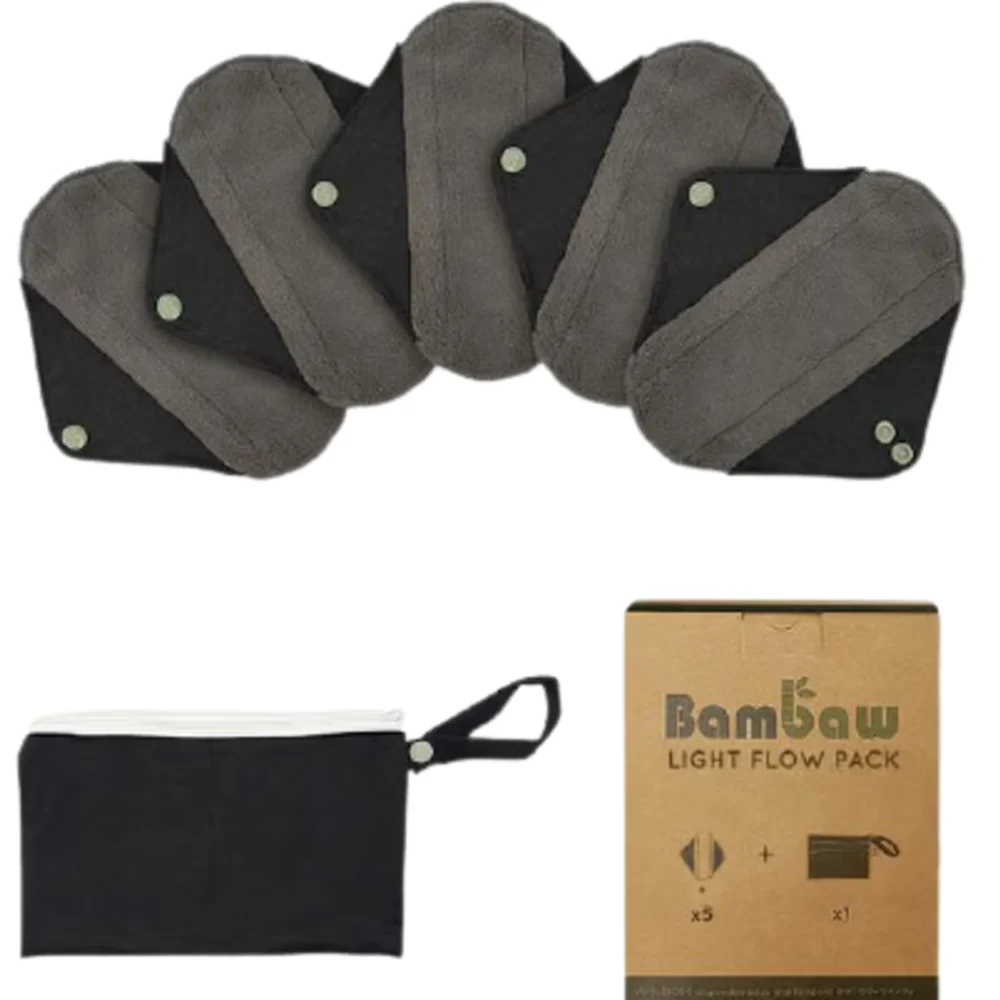 Bambaw Set per l'Igiene Mensile Flusso leggero