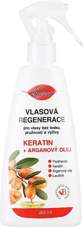 Spray rigenerante per capelli