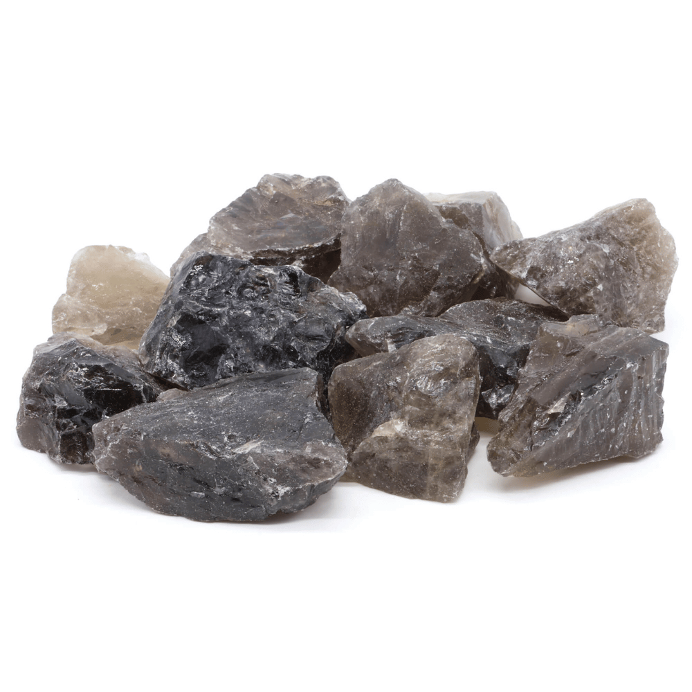 Quarzo Fumé Grezzo 5–10 cm – Radicamento e Protezione Energetica
