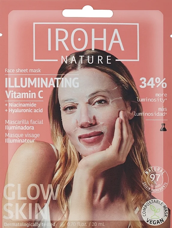 Maschera viso in tessuto