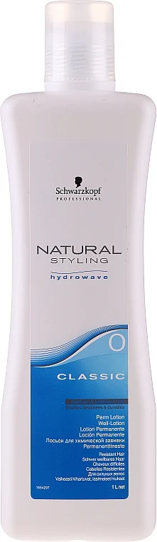 Lozione permanente per capelli ruvidi
