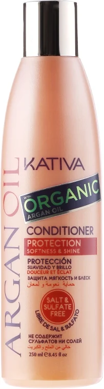 Condizionante idratante per capelli, con olio di argan
