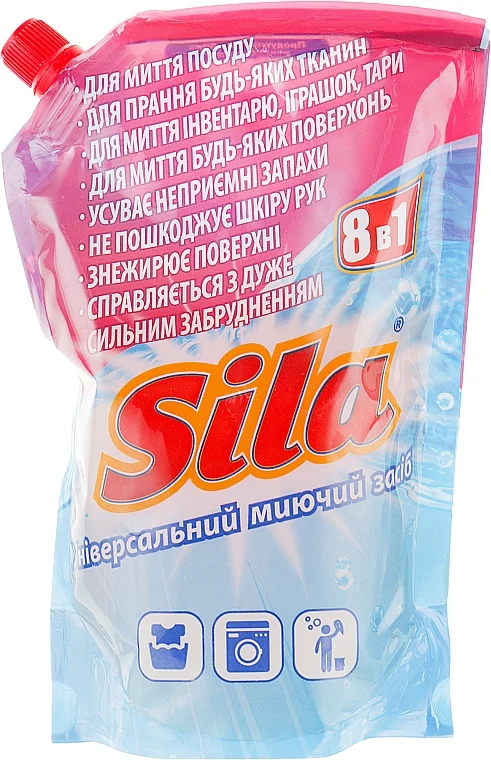 Sapone liquido universale 8 in 1