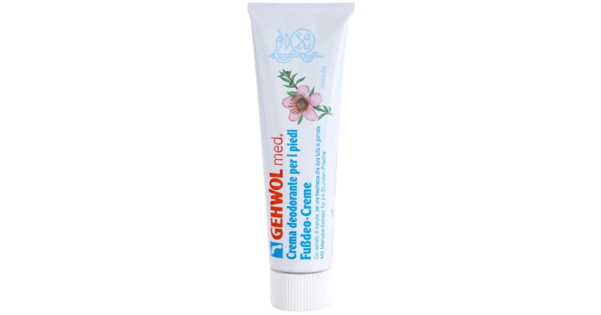 Gehwol Med Crema Deodorante Intensa Lunga Durata Per Le Gambe 75 Ml