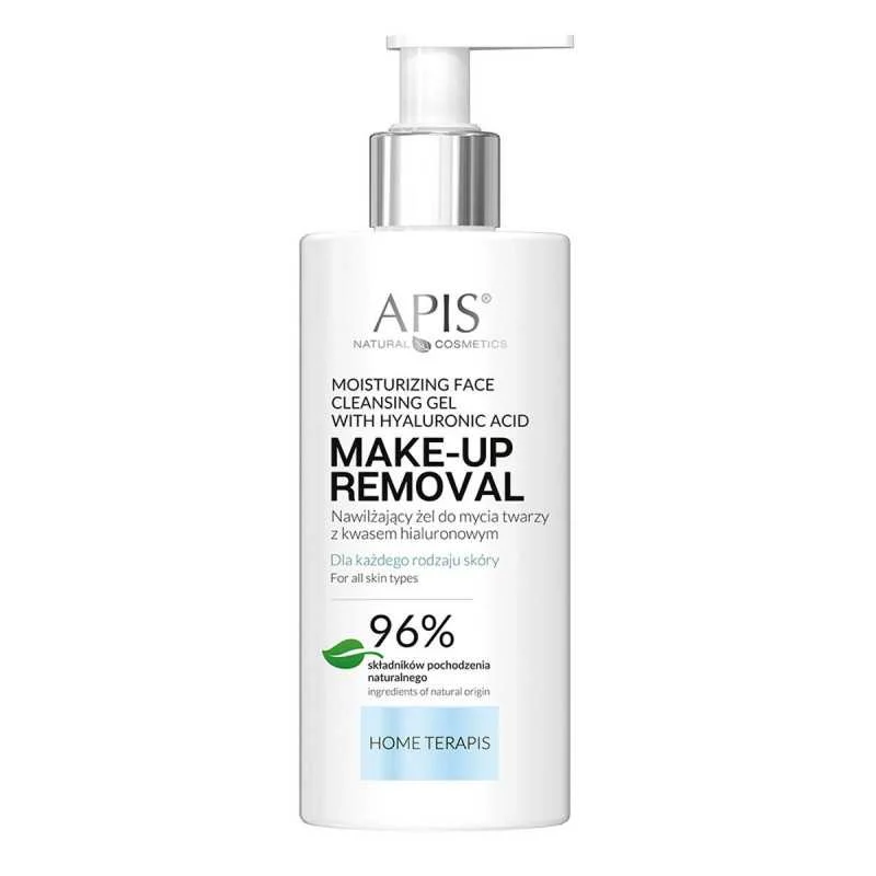 Apis Ceramide powder- gel detergente viso nutriente con acido ialuronico, 300 ml