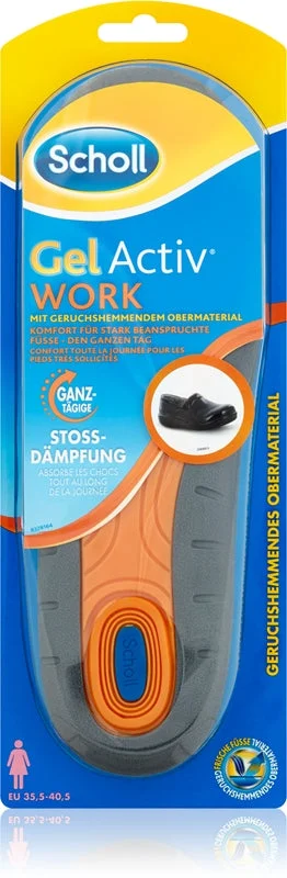 Scholl GelActiv Insole Work solette 1 paio