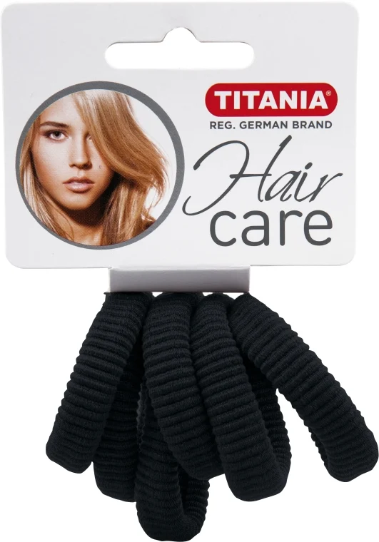 Elastico per capelli, nero
