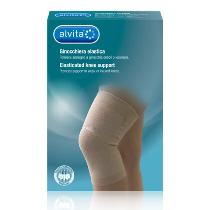 Alliance Ginocchiera Elastica Alvita 1 Pezzo