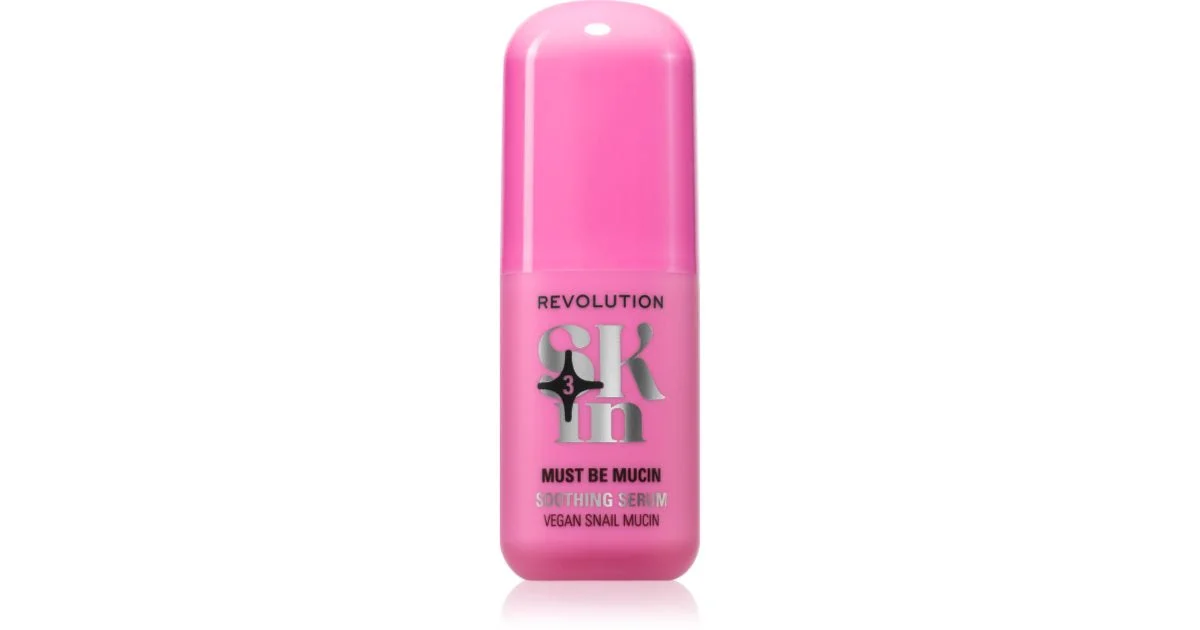 Revolution Skincare Go Gentle Must Be Mucin siero lenitivo effetto idratante 30 ml