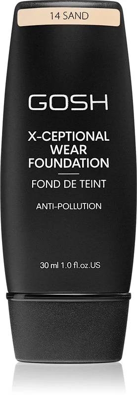 Gosh X-Ceptional Fondotinta Lunga Tenuta Colore 14 Sabbia 35 Ml