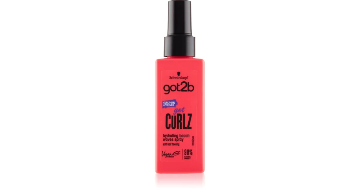 Got2B Curlz Spray Per Lo Styling Dei Capelli Ricci 150 Ml