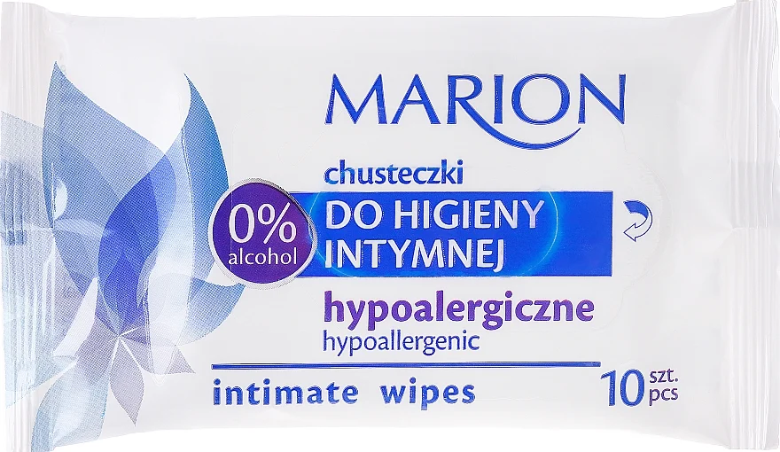 Salviette ipoallergeniche per l'igiene intima, 10pz
