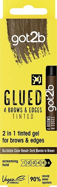 Got2b Glued 4 Brows & Edges Tinted