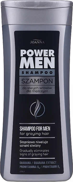 Shampoo uomo, per capelli grigi