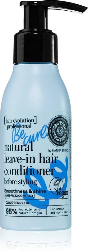 Natura Siberica Hair Evolution Be-Curl balsamo nutriente senza risciacquo per capelli mossi e ricci 115 ml
