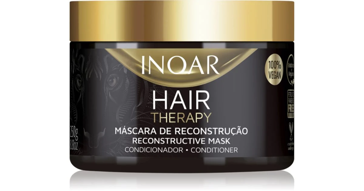 INOAR Hair Therapy maschera rinforzante per capelli rovinati 250 g