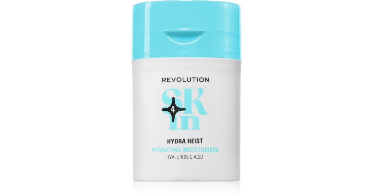 Revolution Skincare Happy Hydrate Hydra Heist crema idratante viso con acido ialuronico 50 ml